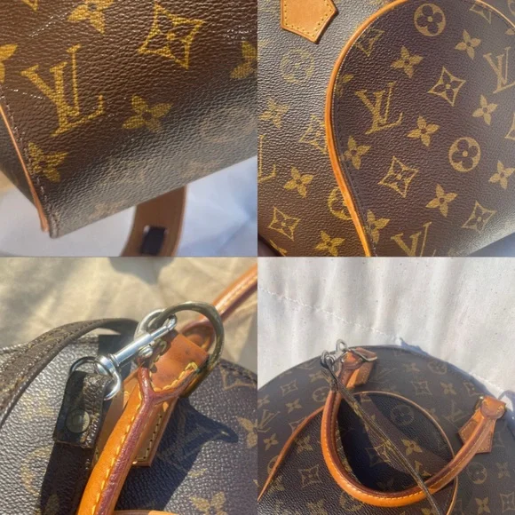 SOLD✨ Authentic Louis Vuitton Ellipse PM Strap, dust bag, lock & key - Picture 6 of 16
